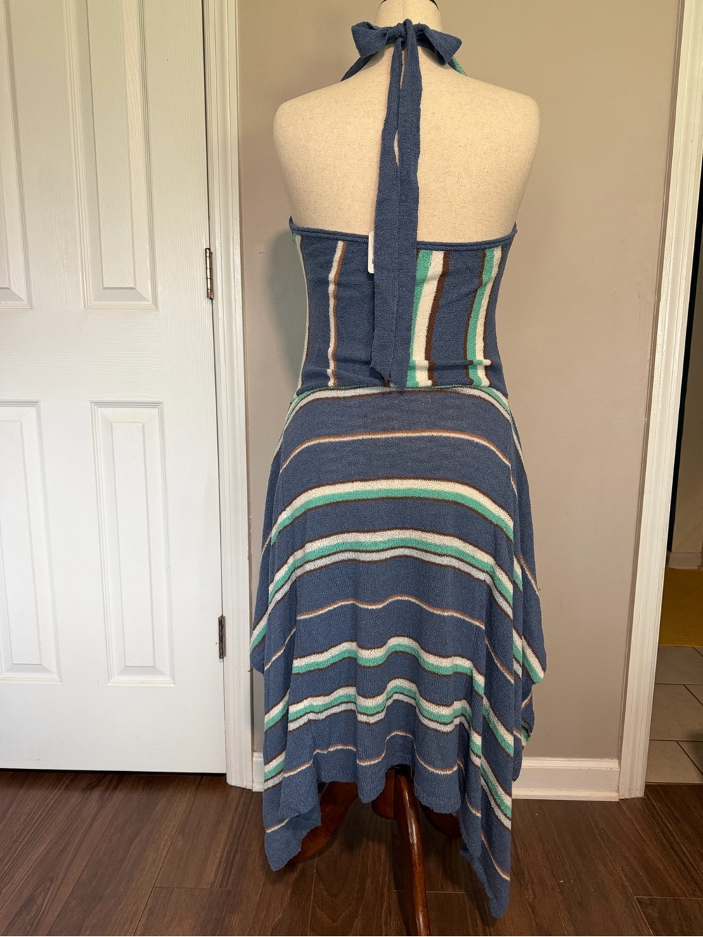 Free People - Free-est Asymmetrical Knit halter dress - Large - Picture 4 of 9